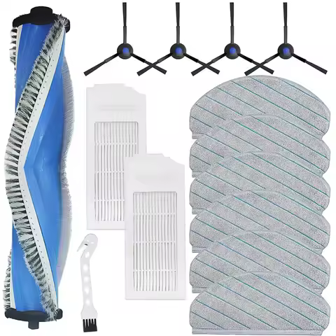Y32A Accessories for N20 / N20/N20 Plus Robot Vacuum Cleaner Replacement Parts,Rotating Brush Filter
