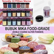 Edible Glitter Food Grade / Cosmetic Grade / Edible Mica Powder Mica Powder Cake Decoration Fondant 