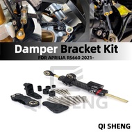 Motorcycle CNC Stabilizer Damper; Complete Steering Stabilizer for Aprilia RS660 Tuono 660 RS660 202