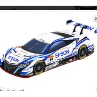 F1 2017 EPSON MODULE NSX-GT Car Diorama papercraft miniature paper crafts action figure diy educatio