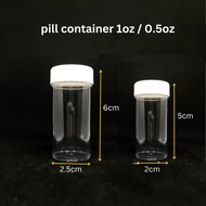 Pill Box Container / Powder container 🔥10pcs (0.5oz to 1oz)