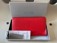 CK Calvin Klein leather wallet - 女裝銀包