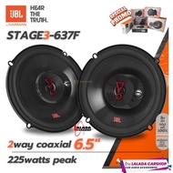 [ลำโพงJBL ของแท้100%]STAGE3 637F ลำโพง ติด รถยนต์ 6นิ้ว รุ่นใหม่ 2021 แกนร่วม คู่หน้า คู่หลัง