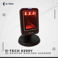 D-TECH 6300Y 2D DESKTOP BARCODE SCANNER - FAST SCANNING / QR BARCODE READER / QUICK RESPONSE