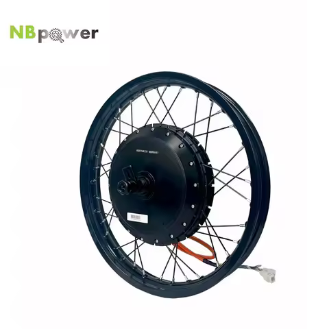 NBpower/170mm Dropout QS 273 40H 72v peak 8000W Ebike 17/18/19/21*1.85 Rear Hub Motor Wheel for Moto