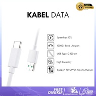 Cable Data Charger Micro USB Type C Android 1 M / 1 Meter - 1 Ampere