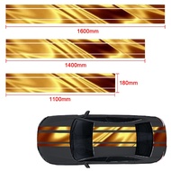 Golden Hood Roof Trunk Sticker Suitable For S3 S4 S5 A6 996 997 991 Cayman Boxster
