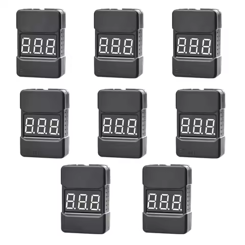 Wholesale Hotrc Hot RC BX100 BX 100 1-8S RC Lipo Battery Voltage Tester/Low Voltage BB Alarm Buzzer