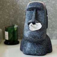 Easter Island Nordic Funny Cute Coffee Table Tissue Box