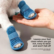 New summer dog shoes, thin and breathable dog sandals, summer shoes for dogs, suitable for Teddy, Bi