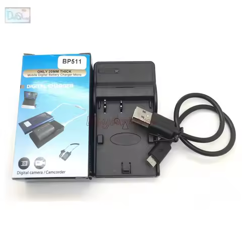CB-5L CB 5L USB Charger for Canon BP508 BP511 BP511A BP512 BP512A BP522 BP535 Battery Digital Camera