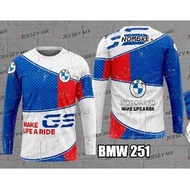 BMW Tshirt / Baju Microfiber Jersi / Jersey Sublimation / Tshirt Jersey