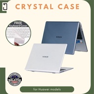 CRYSTAL Laptop Notebook Case for Honor MagicBook 14 14S X14 15 X15 / MateBook X Pro Cover Casing