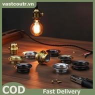 COUTR Vintage E26 E27 Industrial Pendant Light Soet Screw Adapter DIY Lamp Base for Airbnb Room Deco