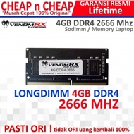 VenomRX DDR4 4GB 2666 Mhz RAM Laptop - Memory Sodimm Venom RX