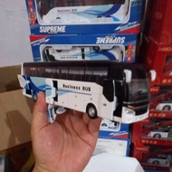 Diecast Miniature bus transjakarta bus Iron bus