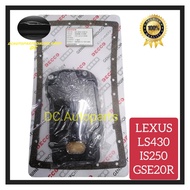 AUTO FILTER TOYOTA MARK X LEXUS LS430 IS250 GSE20R GEAR BOX FILTER ( FILTER + GASKET )