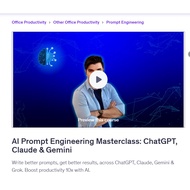 Ai Prompt Video Course-AI Prompt Engineering: ChatGPT, Claude, Gemini & More | Learn AI Prompt Video