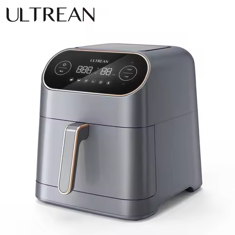 ULTREAN 8.5L Air Fryer Electric Hot fryer Oven Oilless Cooker with LCD Touch Control and Nonstick Ba