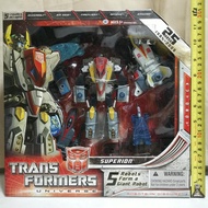 Transformers universe Superion G1 series 5 in 1