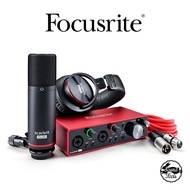 Focusrite Scarlett 2i2 Studio Third Generation Type-C USB Recording Interface Set [Sangtu]