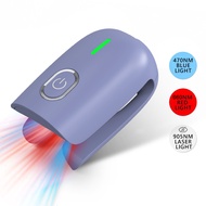 แสงสีฟ้า470nm เชื้อรานิ้วอุปกรณ์เลเซอร์ & แสงสีแดง660nm & 905nm แสงที่มองไม่เห็นพัลส์พิเศษกำจัดและซ่