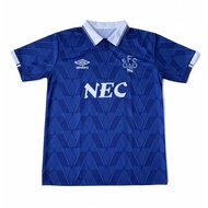 SK-ONE-VINTAGE JERSEY EVERTON/ RETRO JERSEY / FANTASY JERSEY / FULLPRINTING FOOTBALL JERSEY / FOOTBA