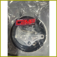 ➖ ▐ ✬ Mtrt Pipe Clamp Exhaust Bracket Aluminum and Exhaust Clamp Clip NMAX Aerox Click
