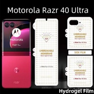 Motorola Razr 60 Ultra 50 Ultra Hydrogel Film Screen Protector for Motorola Razr 40 Ultra 5G Soft Fr