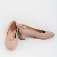 KIAH 60702 : ELLA 2" รองเท้าหนังแกะนุ่มทั้งคู่ คัทชู  ปรับให้ขาเรียวยาว