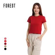 Forest Baju Perempuan | Forest Ladies Cotton Crop Top - 822543