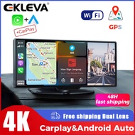 EKLEVA 4K 2160P Car Mirror Video Recording Carplay Dash Cam