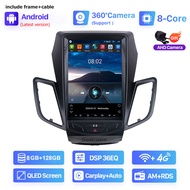 Seicane 9.7 นิ้ว QLED Touch Screen เทสลาสไตล์ Android 13.0 เครื่องเสียงรถยนต์เครื่องเล่นมัลติมีเดีย 