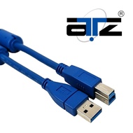 ATZ (1m to 5m) USB 3.0 A-Male to B-Male Printer/ Scanner Cable w/Ferrite Core