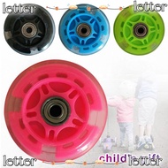LETTER Scooter Wheel Durable 4 Colors Kid Gifts Scooter Bearings