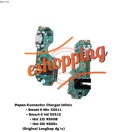 Flexible Konektor Charger Infinix Smart 6 Nfc, HD, Hot 12i, Hot 20i, Papan Con Cas Original ORI