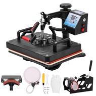 🏆JARD 5 in 1 Heat Press Machine Sublimation Machine Heat Press Printer for T-shirts Plates/Cap/Mug/P