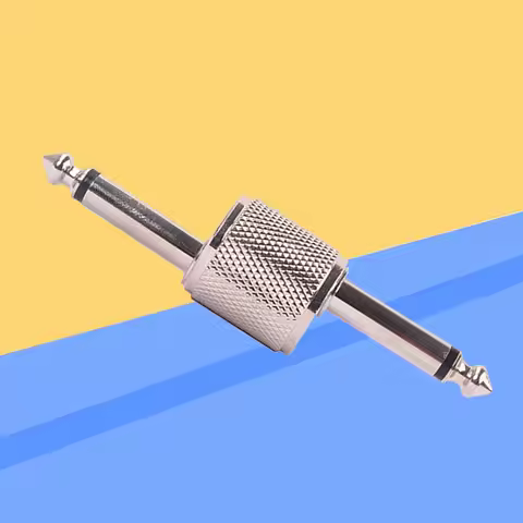 1Pcs Guitar Effect Pedal Connector Silver Premium Material Guitar Pedal Coupler Compatible with Boss