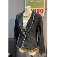 Jacket black jeans y2k