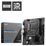 MSI PRO H610M-G WIFI mATX Intel Motherboard / LGA 1700