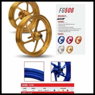 RCB Forged Rim FG506 Yamaha XMAX 250 300 Sport Rims FG506 Limited Edition Blue Gold Red Black Silver