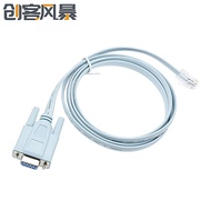 9 Hole Crystal Head RJ45 Network Cable to RS232 Serial Port Suitable for cisco cisco Huawei console 