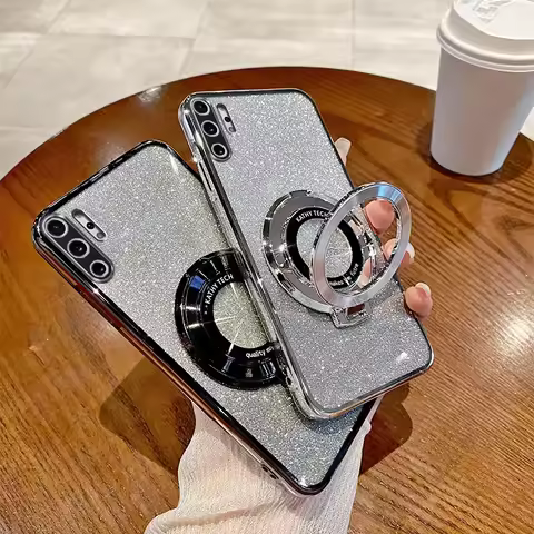 For Samsung Galaxy Note 10 Plus Casing Electroplating Soft Glitter TPU Phone Back Cover Galaxy Note 