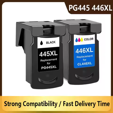 PG445 CL446 XL Ink Cartridge Replacement For Canon PG 445 CL 446 Compatible Pixma MX494 MG 2440 2540