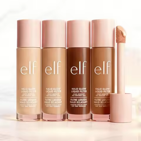 Elf Liquid Foundation Naturally Covers Flaws Waterproof Oil Control Moisturizing Long Lasting Base M