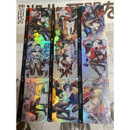 9pcs/set DIY Anime game, and sexy Kawaii beauty set loose matching flash card, boy hobby collec