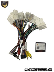 ชุดปลั๊ก Toyota สำหรับจอ Android  ชุดแคนบัส ชุดแคนบัสJBL ชุดแคนบัส Toyota 2020+ Canbus