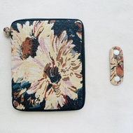 客制化結構 油畫雛菊 電子書kobo Libra 隨身包Kindle boox套