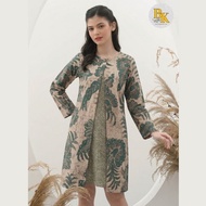 252P BHK Batik Dress Modern Batik Dress Contemporary Batik Dress Batik Dress/ Wanita Couple Batik Dr