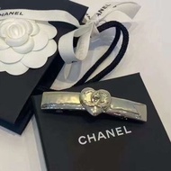 代購 國際精品CHANEL 香奈兒愛心髮夾